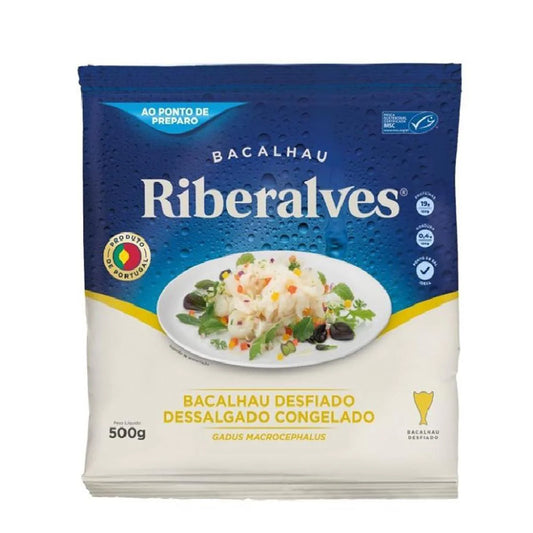 Riberalves Bacalhau Desfiado 400g