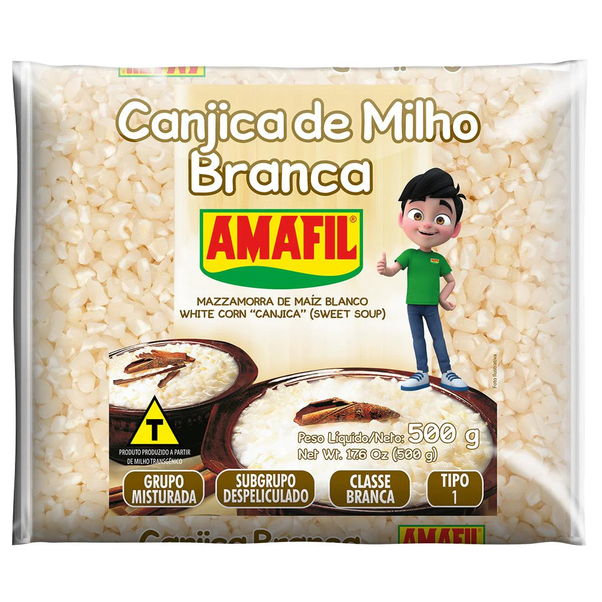 Amafil Canjica Cristal 500g