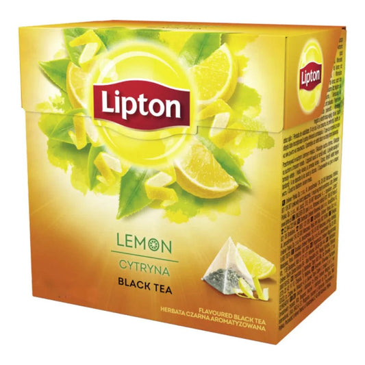 Lipton Cha Preto C/Limao 20ct