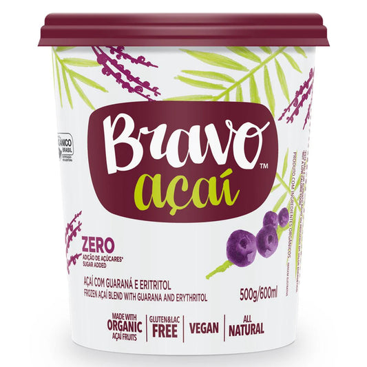 Bravo Acai Sorbet Org.Zero 500g