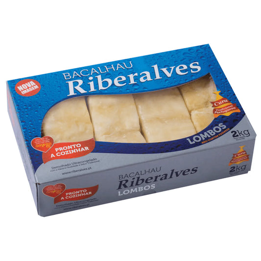 Riberalves Bacalhau Lombos Demolhado 2kg