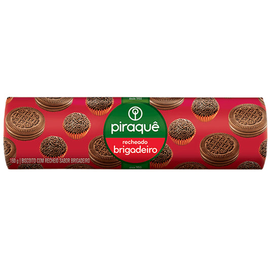 Piraque Biscoito Rech.Brigadeiro 160g