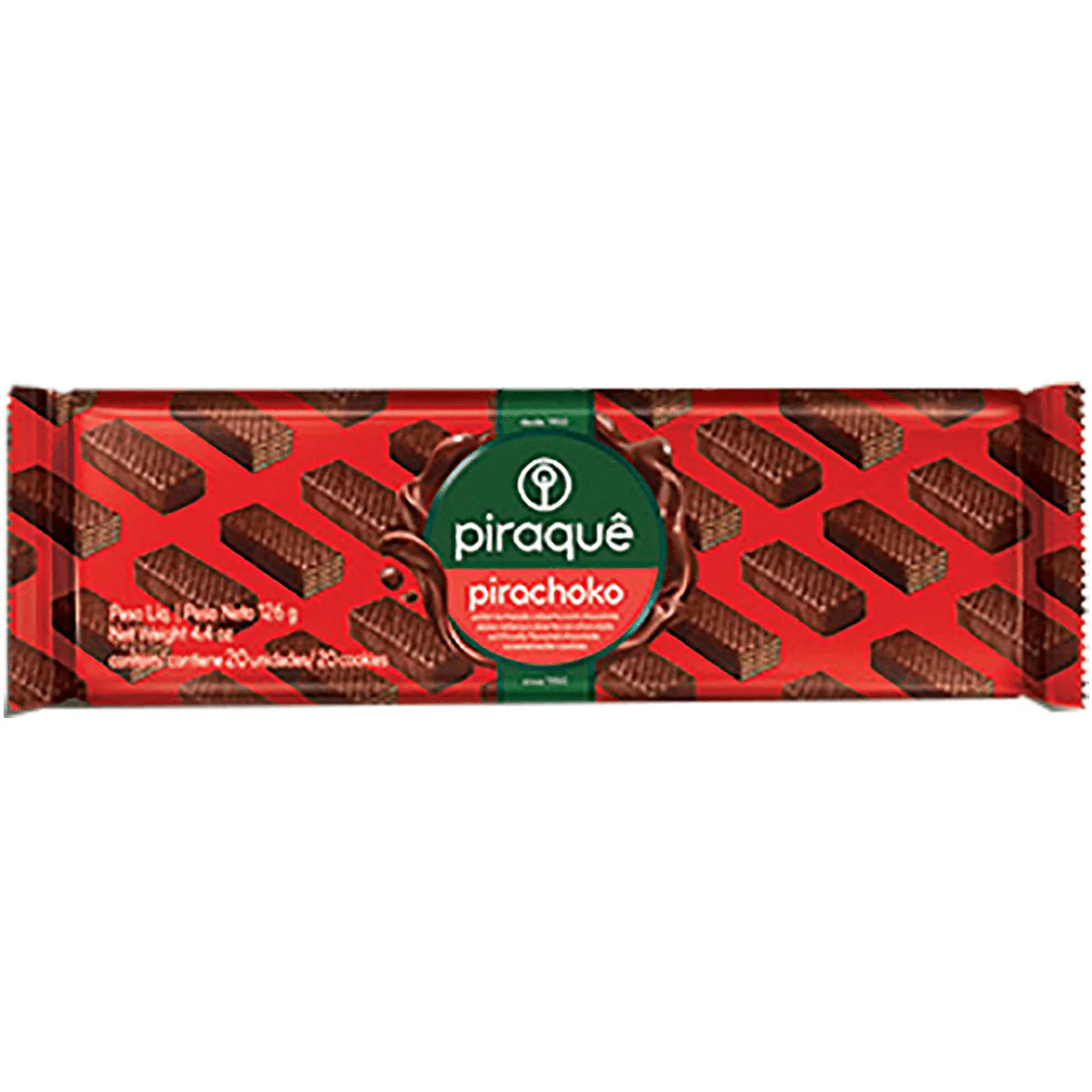 Piraque Biscoito Piralokos Chocolate 4oz