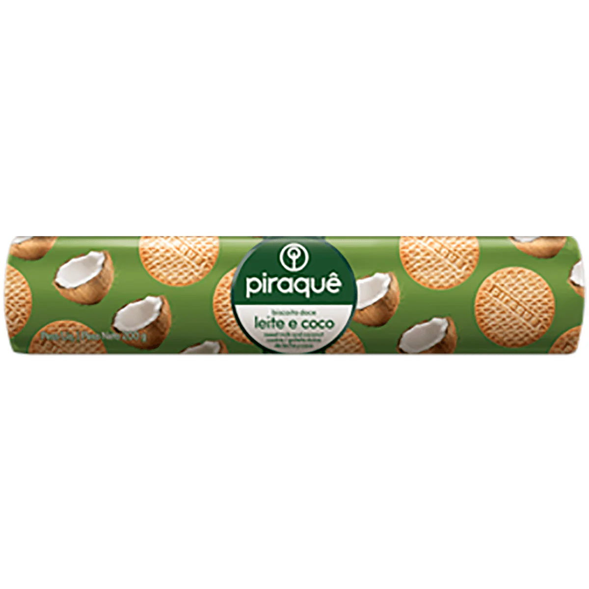 Piraque Biscoito Doce Leite Coco 132g