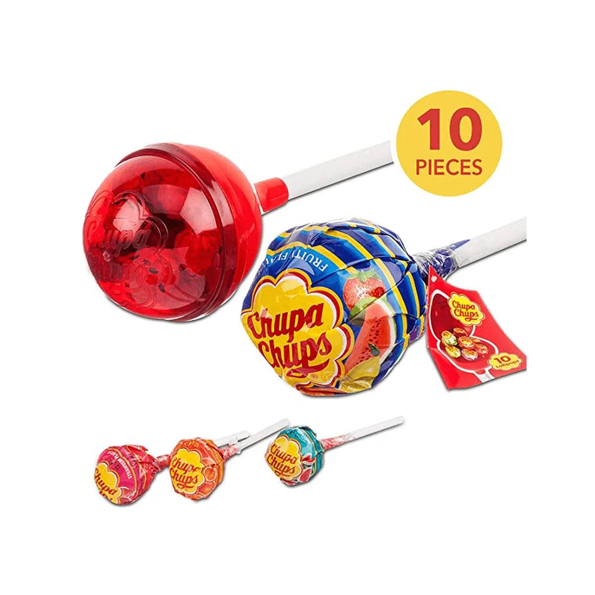 Chupa Chups 10 Lolipops - Mercado Brasil USA