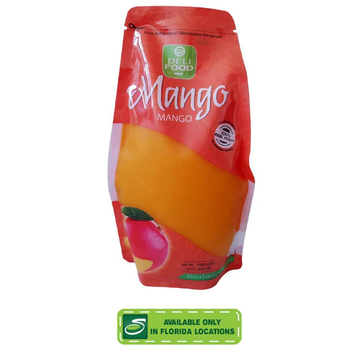 Deli Foods Mango Pulp 16oz - Mercado Brasil USA