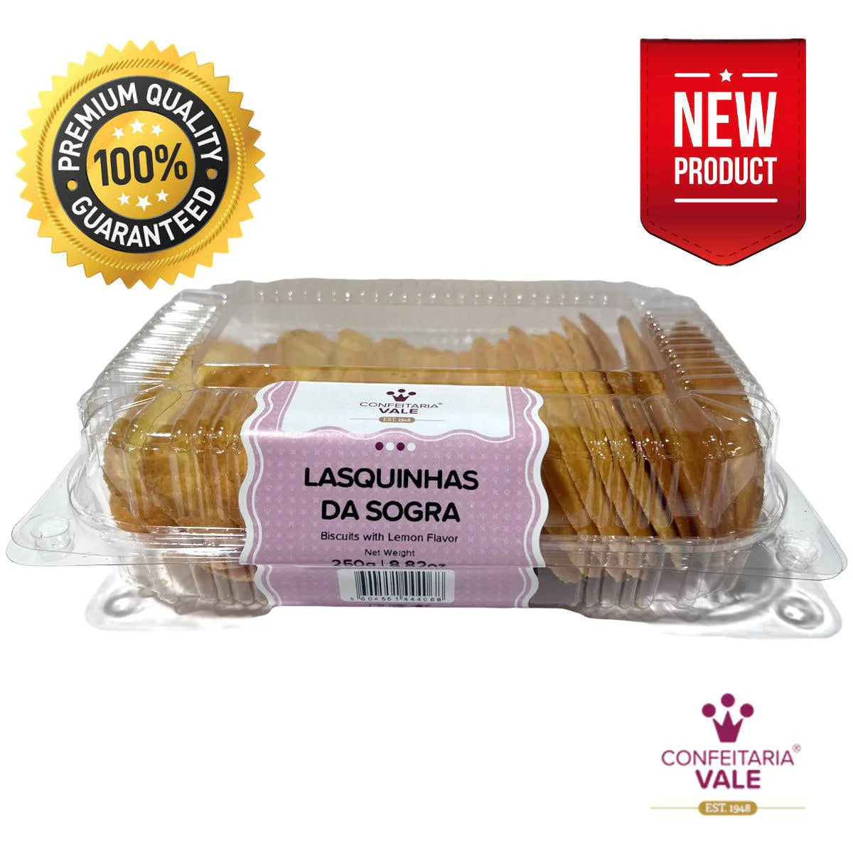 Lasquinhas de Sogra Confeitaria do Vale 250g