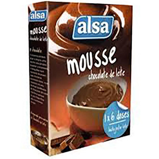 Alsa Mousse Chocolate Leite 132g