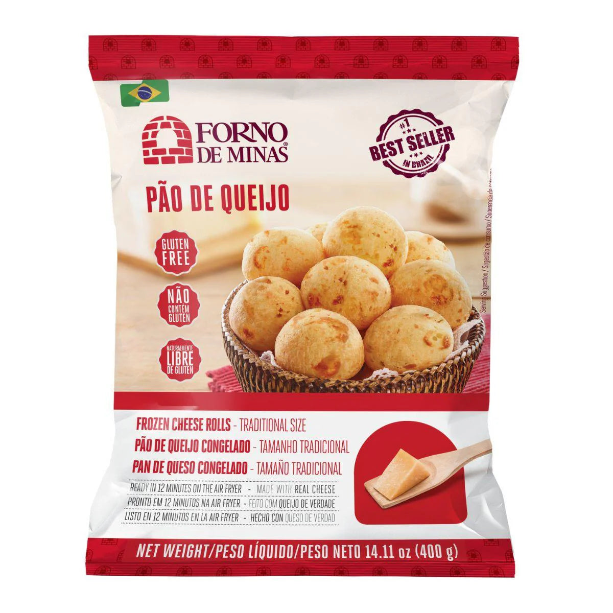 Forno de Minas Pao de Queijo Tradicional 400g