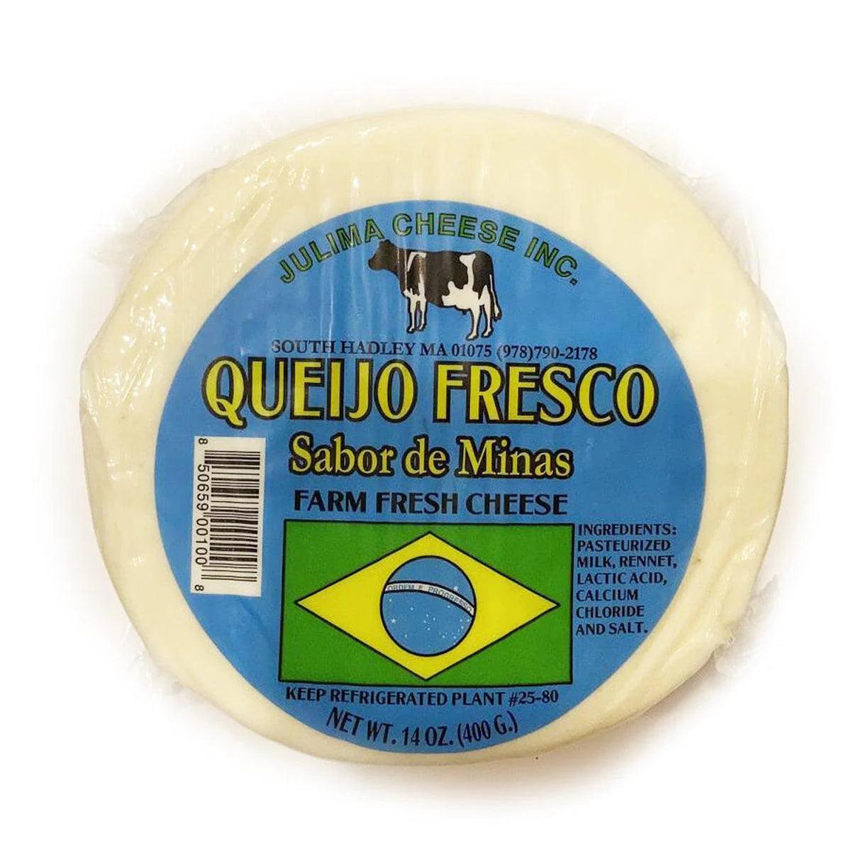 Julima Queijo Fresco Pequeno 400g