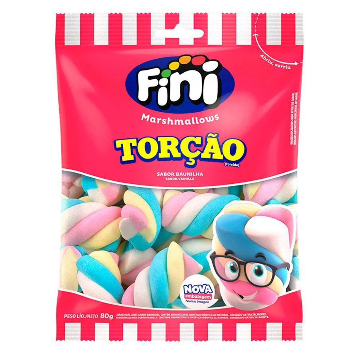 Fini Bala Marshmallow Torcao 80g